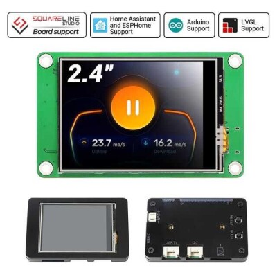 CrowPanel Pico Display-2.4 inch 320*240 TFT LCD Touchscreen with RP2040 Support LVGL/C/C++/MicroPython-Without Acrylic Case - 3