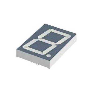 Display Modules - LED Character and Numeric Red 7-Segment 1 Character Common Anode 3.7V, 7.4V 10mA 2.756