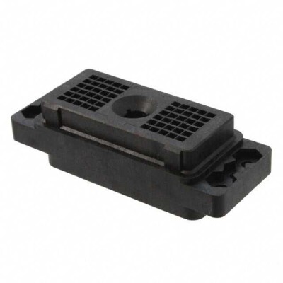 60 Position Housing for Non-Gendered Contacts Connector Black Panel Mount - 1