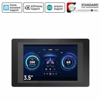 CrowPanel ESP Terminal - ESP32 3.5inch 480x320 Parallel RGB Touch Display - 1
