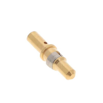 D-Sub Contact Male Pin Gold 12 AWG Crimp Machined - 1