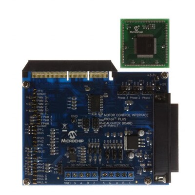 DM240001, dsPIC33F Motor Controller/Driver Power Management Evaluation Board - 1