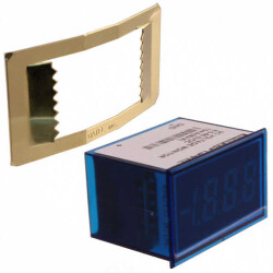 Voltmeter LED - Blue Characters Display Panel Mount - Murata Power Solutions Inc.