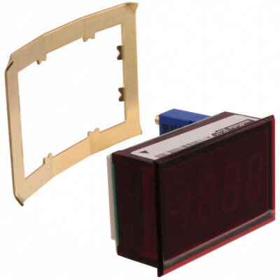 Process Meter LED - Red Characters Display Panel Mount - 1