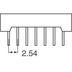 Dot Matrix Display Module 5 x 7 Green 7-Bit ASCII - 2