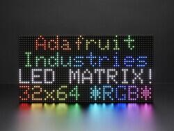 Dot Matrix Display Module 64 x 32 - Red, Green, Blue (RGB) - - 15.20