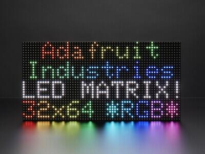 Dot Matrix Display Module 64 x 32 - Red, Green, Blue (RGB) - - 15.20