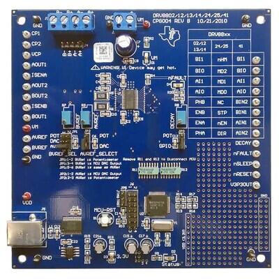 DRV8813 Motor Controller/Driver Power Management Evaluation Board - 1