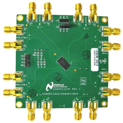 DS80PCI402 Transceiver, PCI Express Interface Evaluation Board - 1