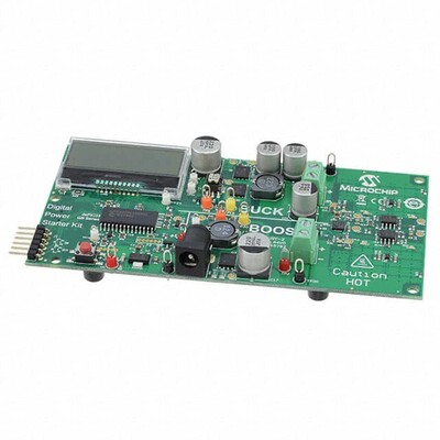 dsPIC33EP64GS502 MPLAB® DC/DC, Step Up or Down 2, Non-Isolated Outputs Evaluation Board - 1