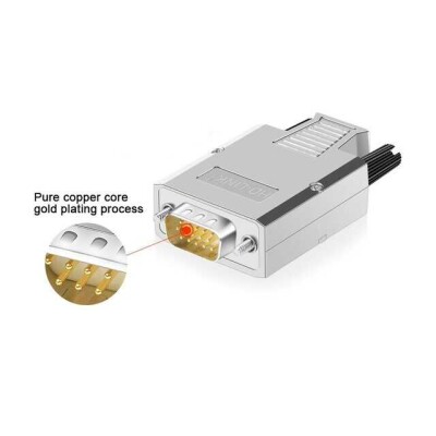 15 Position D-Sub, High Density Plug, Male Pins Connector - 3