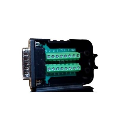 15 Position D-Sub, High Density Plug, Male Pins Connector - 2