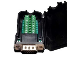 15 Position D-Sub, High Density Plug, Male Pins Connector - 3