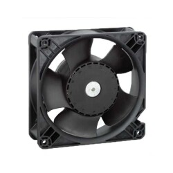 Fan Tubeaxial 24VDC Square - 119mm L x 119mm H Ball 165.0 CFM (4.62m³/min) 3 Wire Leads - ebm-papst Inc.