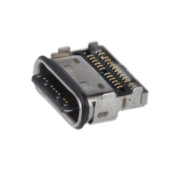 USB-C (USB TYPE-C) USB 3.2 Gen 2 (USB 3.1 Gen 2, Superspeed + (USB 3.1)) Receptacle Connector 24 Position Surface Mount, Right Angle; Through Hole - JAE Electronics
