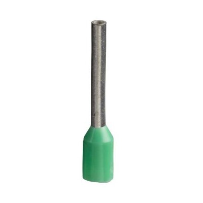 Green Wire Ferrule Connector 24 AWG (0.34mm²) Single Wire - 1