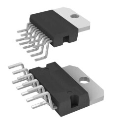 Amplifier IC 1-Channel (Mono) Class AB 11-Multiwatt - STMicroelectronics