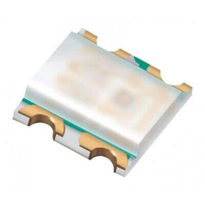 Red, Green, Blue (RGB) LED Indication - Discrete 1.9V Red, 2.8V Green, 2.8V Blue 0606 (1616 Metric) - 1