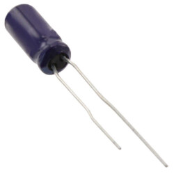 10 µF 63 V Aluminum Electrolytic Capacitors Radial, Can 2000 Hrs @ 85°C - 1