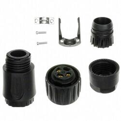 EcoMate CONN PLUG FMALE 4POS GOLD SCREW - Amphenol Sine Systems Corp.