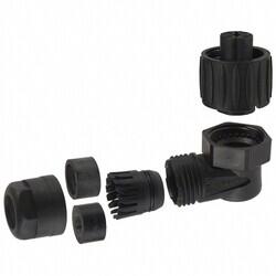 EcoMate CONN PLUG FMALE 4POS SILVR SCREW - Amphenol Sine Systems Corp.