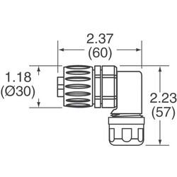 EcoMate ConnPlug Fmale 4POS Silvr Screw - 3