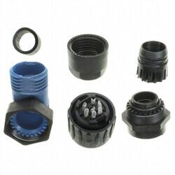 EcoMate Conn Plug Fmale 7POS Solder - Amphenol Sine Systems Corp.