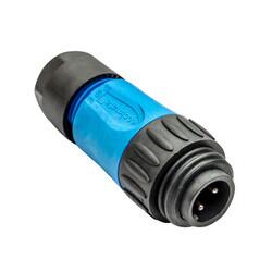 EcoMate Conn Plug Male 4POS Silver Screw - 2