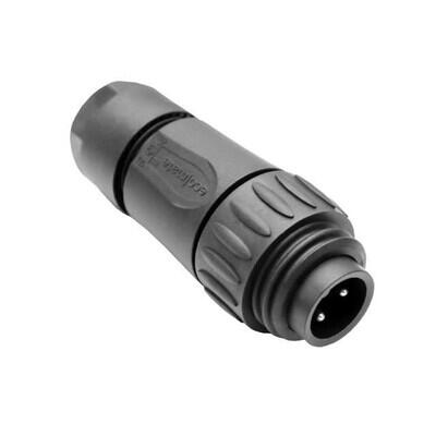EcoMate Conn Plug Male 4POS Silver Screw - 2