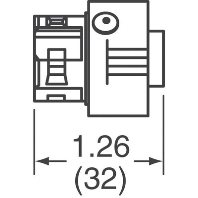 EcoMate CONN RCPT FMALE 4POS SILVR SCREW - 3