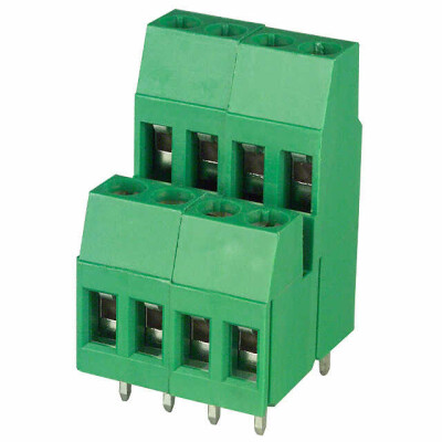 4 Position Wire to Board Terminal Block Horizontal with Board 0.197