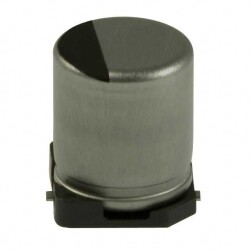 100 µF 25 V Aluminum Electrolytic Capacitors Radial, Can - SMD 2000 Hrs @ 85°C - Panasonic Electronic Components