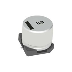 220 µF 10 V Aluminum Electrolytic Capacitors Radial, Can - SMD 360mOhm @ 100kHz 2000 Hrs @ 105°C - 1