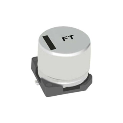 220 µF 16 V Aluminum Electrolytic Capacitors Radial, Can - SMD 260mOhm @ 100kHz 2000 Hrs @ 105°C - 1