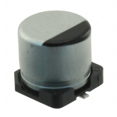 100 µF 35 V Aluminum Electrolytic Capacitors Radial, Can - SMD 260mOhm @ 100kHz 2000 Hrs @ 105°C - 1