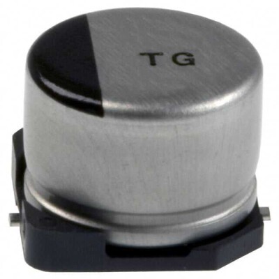 33 µF 50 V Aluminum Electrolytic Capacitors Radial, Can - SMD 1.6Ohm @ 100kHz 1000 Hrs @ 125°C - 1