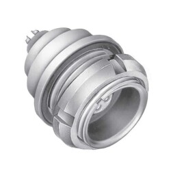 16 Position Circular Connector Receptacle, Female Sockets Solder Cup - LEMO (1)