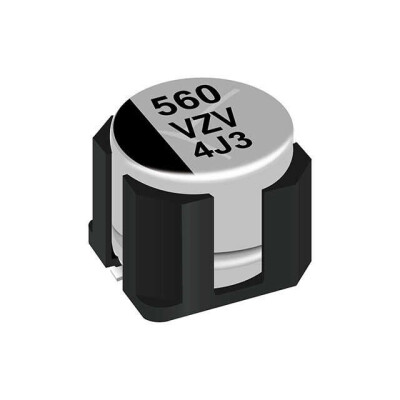 100 µF 63 V Aluminum - Polymer Capacitors Radial, Can - SMD 17mOhm 4000 Hrs @ 135°C - 1