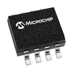 EEPROM Memory IC 16Kbit I2C 1 MHz 550 ns 8-SOIC - Microchip Technology