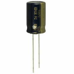100 µF 100 V Aluminum Electrolytic Capacitors Radial, Can 5000 Hrs @ 105°C - Panasonic Electronic Components (1)
