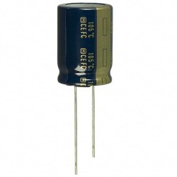 220 µF 100 V Aluminum Electrolytic Capacitors Radial, Can 5000 Hrs @ 105°C - Panasonic Electronic Components