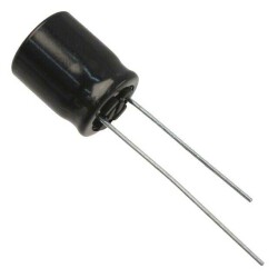 330 µF 35 V Aluminum Electrolytic Capacitors Radial, Can 5000 Hrs @ 105°C - Panasonic Industry
