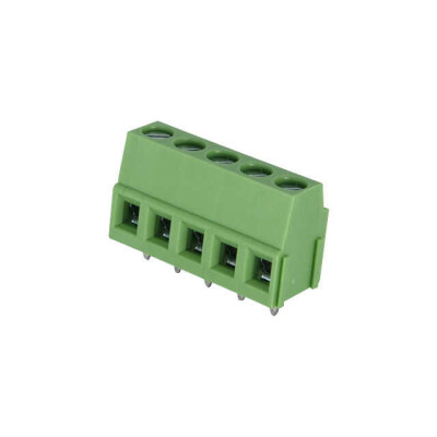 5 Position Wire to Board Terminal Block Horizontal with Board 0.197