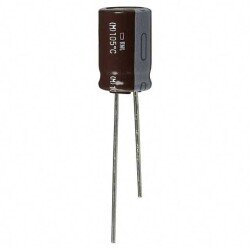 4.7 µF 400 V Aluminum Electrolytic Capacitors Radial, Can 1000 Hrs @ 105°C - Chemi-Con