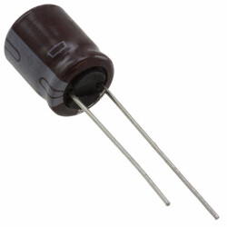 2200 µF 16 V Aluminum Electrolytic Capacitors Radial, Can 2000 Hrs @ 105°C - 1