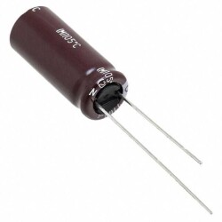 1800 µF 16 V Aluminum Electrolytic Capacitors Radial, Can 10000 Hrs @ 105°C - Chemi-Con