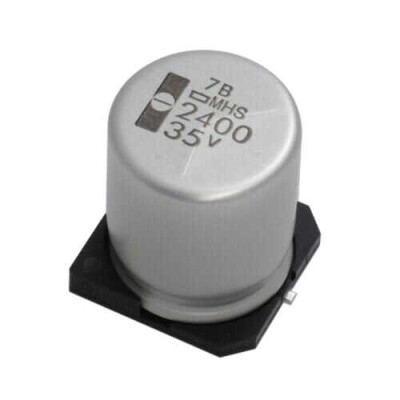 680 µF 16 V Aluminum Electrolytic Capacitors Radial, Can - SMD 190mOhm @ 100kHz 2000 Hrs @ 125°C - 1
