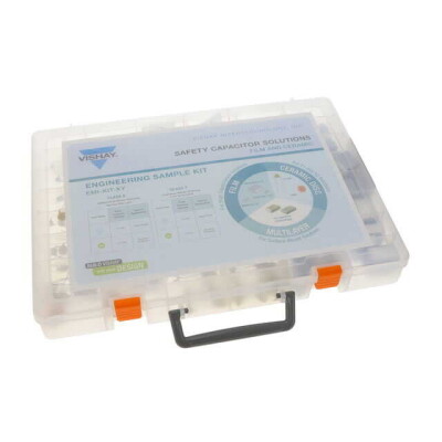 Ceramic, Film Capacitor Kit 100pF ~ 3.3µF 250 ~ 760 VAC Surface Mount, Through Hole 340 Pieces (Assorted Per Value) - 1