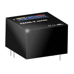 Enclosed AC DC Converters 1 Output 12V 416mA 85 ~ 305 VAC, 120 ~ 430 VDC Input - Recom Power