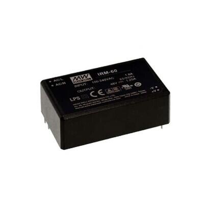 Enclosed AC DC Converters 1 Output 15V - - - 4A 85 ~ 264 VAC Input - 1